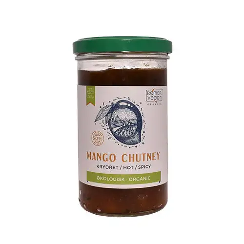 Mango Chutney Stærk, Økologisk | 250 gr
