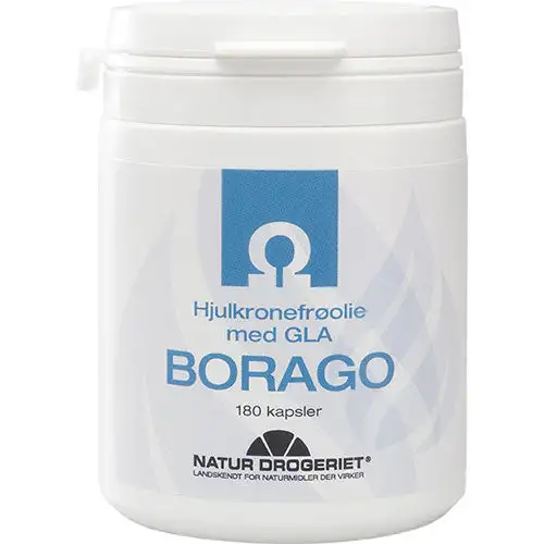 Borago Hjulkroneolie Kapsler 500 Mg Ø | 180 kapsler