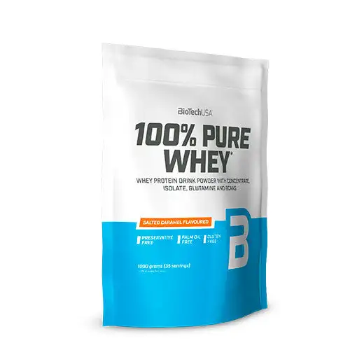 100% Pure Whey Protein Pulver (454 gr) | Salted Caramel