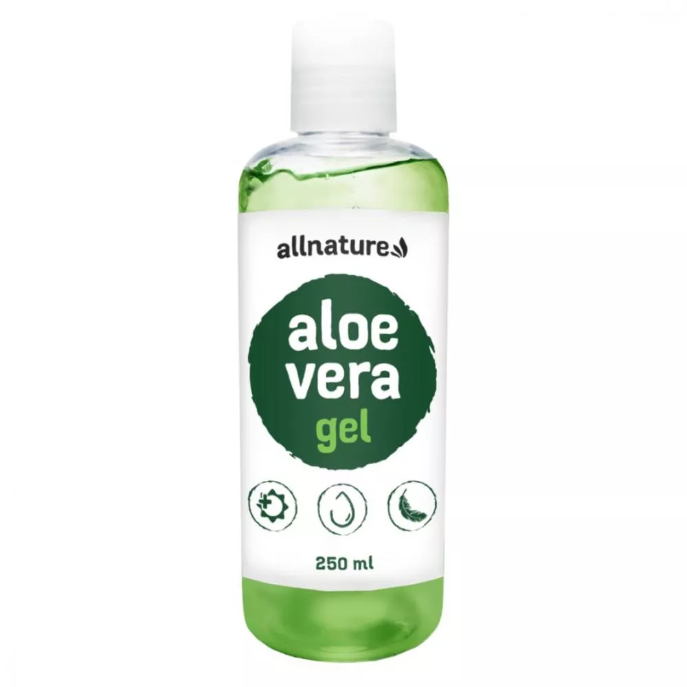 Allnature Aloe vera gel 250 ml