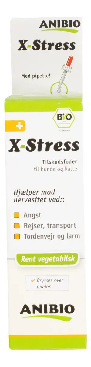 Anibio X-Stress dråber, adfærd og balance - 30ml.