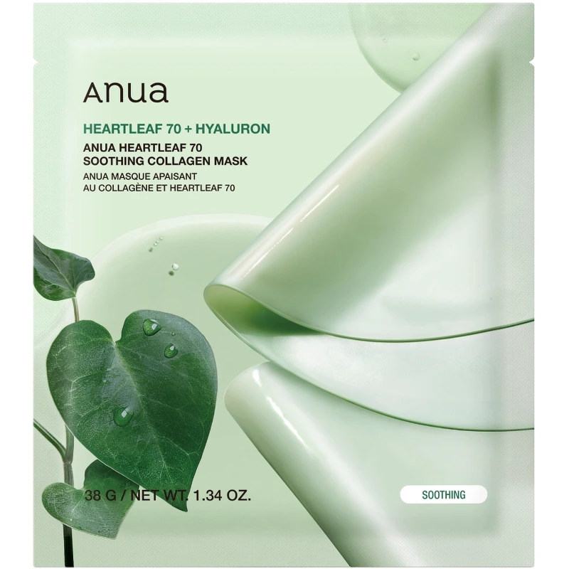Anua Heartleaf 70 Soothing Collagen Mask 1 Piece