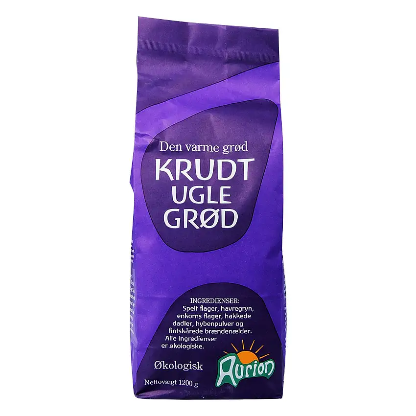 Aurion Den Varme Grød - Krudtuglegrød Ø - 1200 g