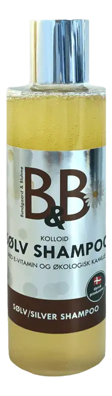 B&B sølvshampoo til hund - 100 ml.