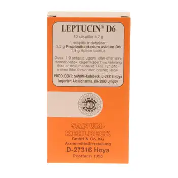 Leptucin D6 stikpiller 10 stk