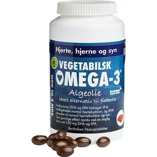 Vegetabilsk Omega-3 | 180 kapsler