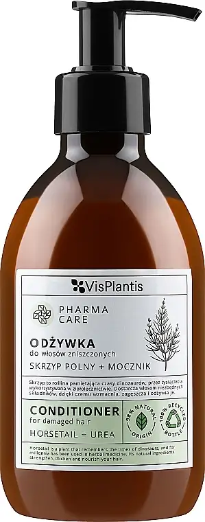 Balsam med padderok og urea til skadet hår 51787768