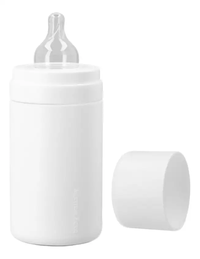 Baby Wallaby Sutteflaske 240 ml - White
