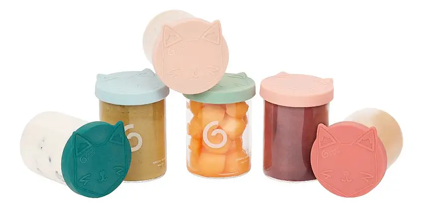 Babymoov ISY Madbøtter - 6 stk.