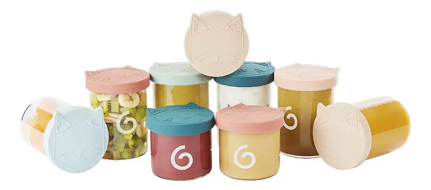 Babymoov ISY Madbøtter - 9 stk.