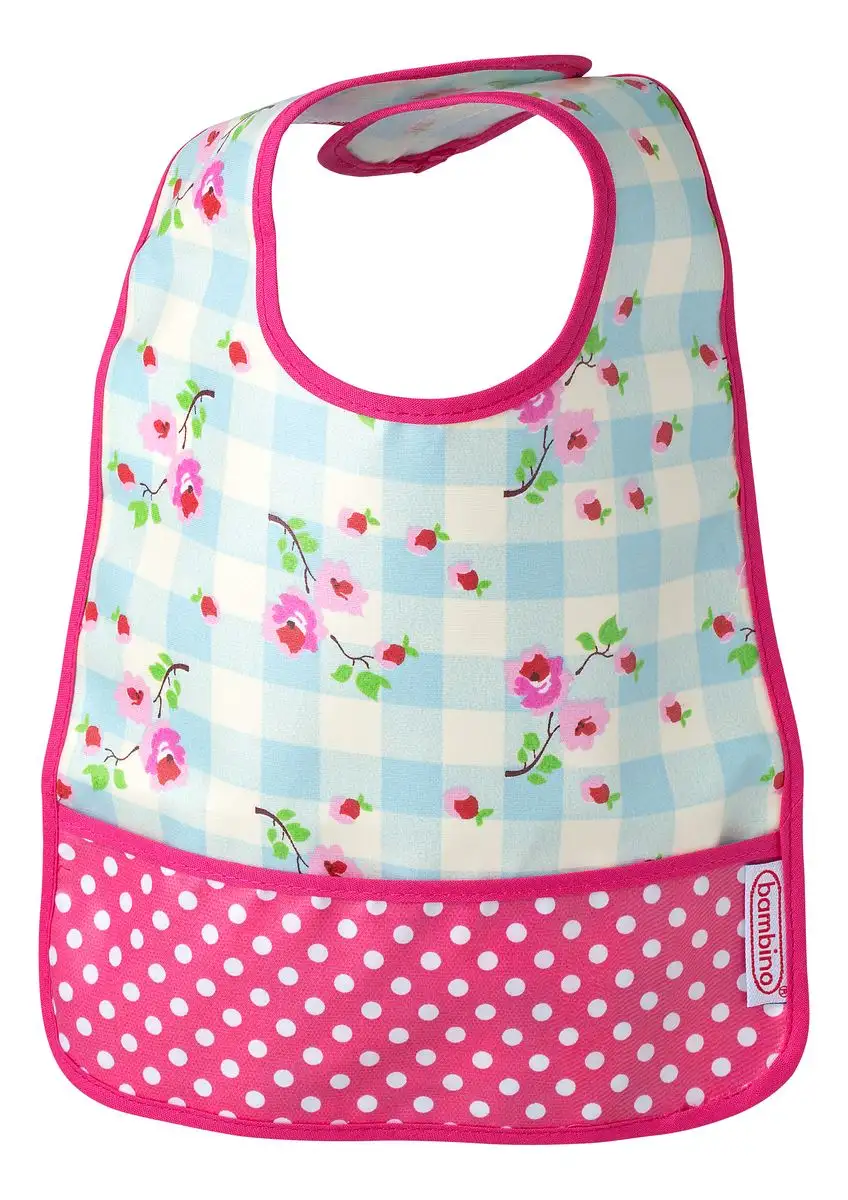 Bambino Easy wipe BIB - Plaid