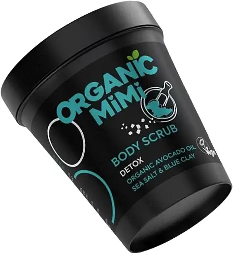 Afgiftende bodyscrub med havsalt og blåt ler 45259252