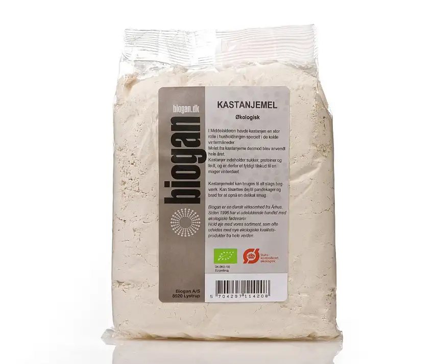 Biogan Kastanjemel Ø - 400 g.