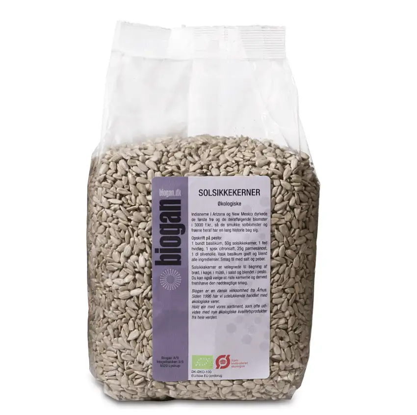 Biogan Solsikkekerner Ø - 1 kg