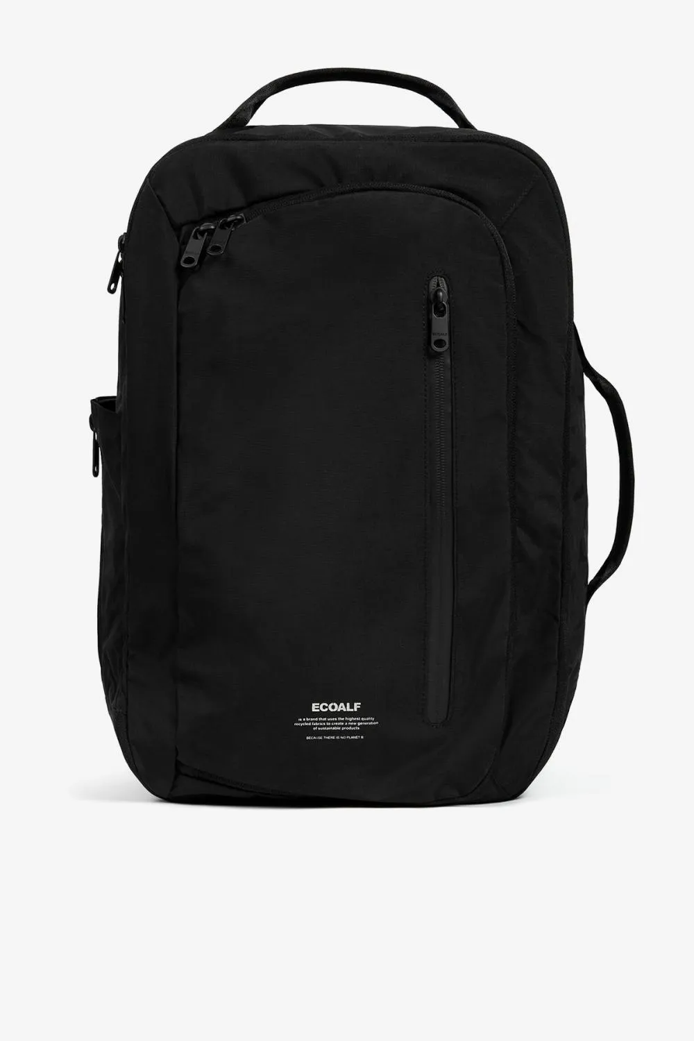 Ecoalf Black Oslo Backpack