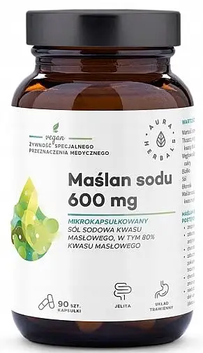 Kosttilskud 'Natriumbutyrat', 600 mg 53600497