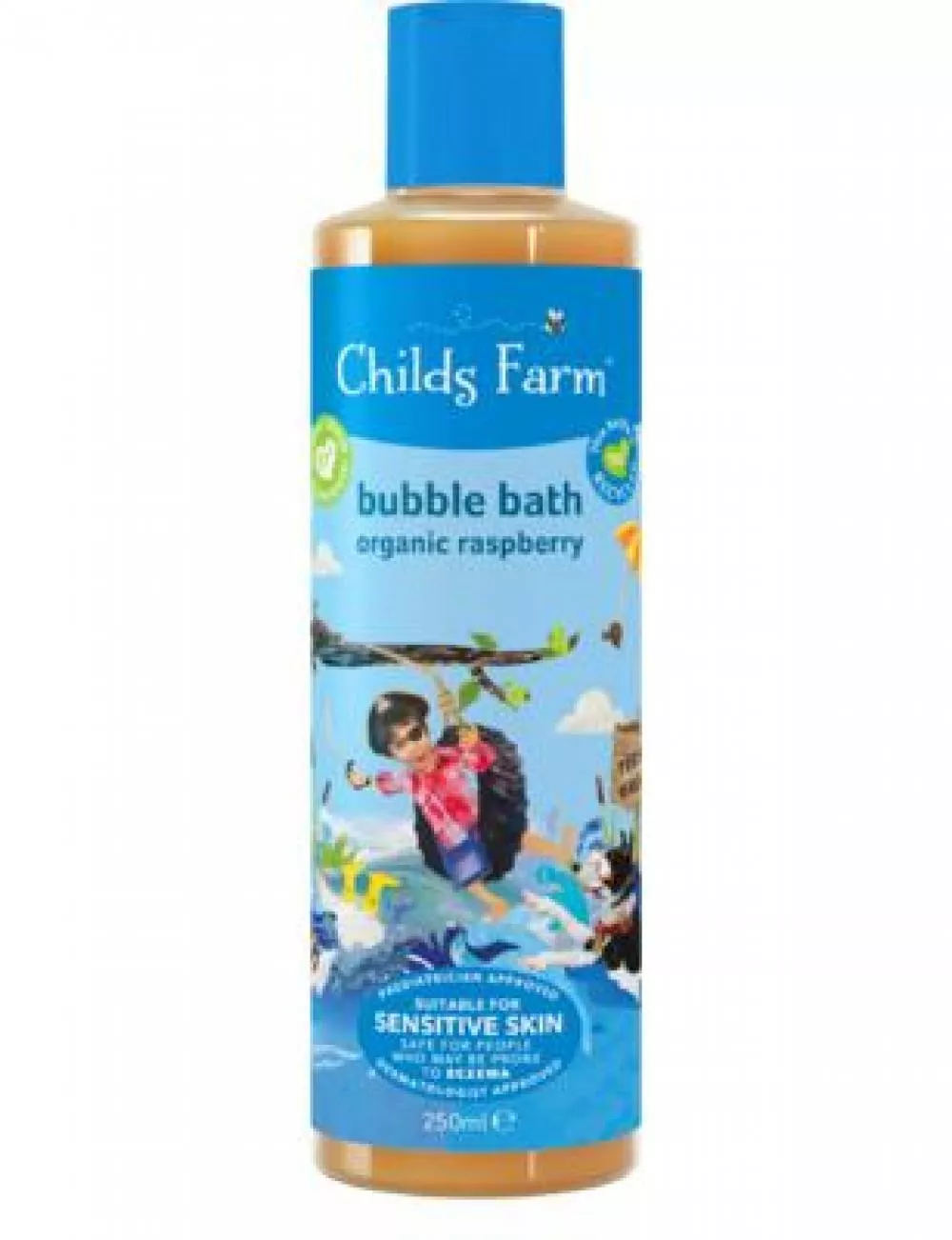 Childs Farm Boblebad hindbær 250 ml