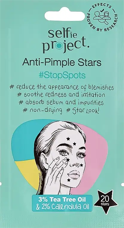 Anti-akne ansigt patch 99743369