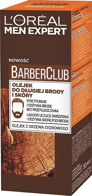 Beroligende og nærende ansigts- og skægolie med cedertræolie 20001206