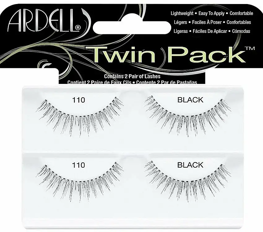 Ardell Twin Pack Lashes 110 Black 67936029