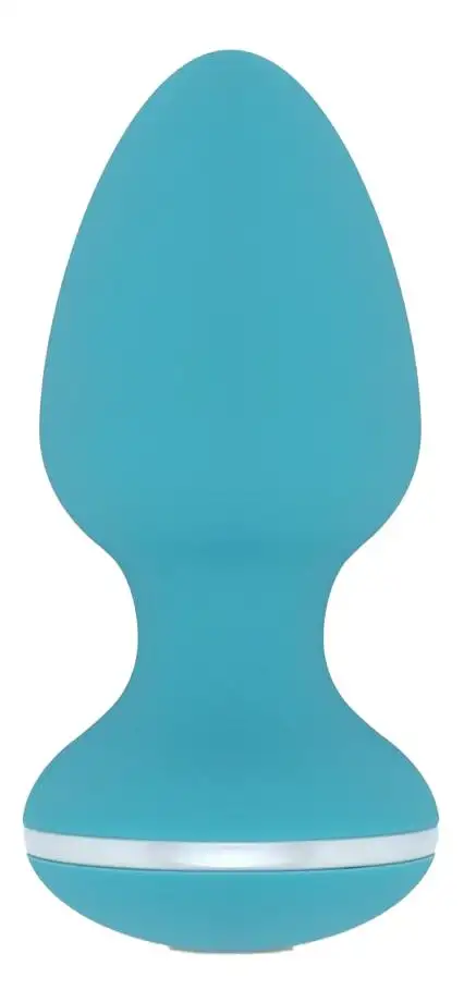 Cala Azul Blanca Vibrating Anal Plug