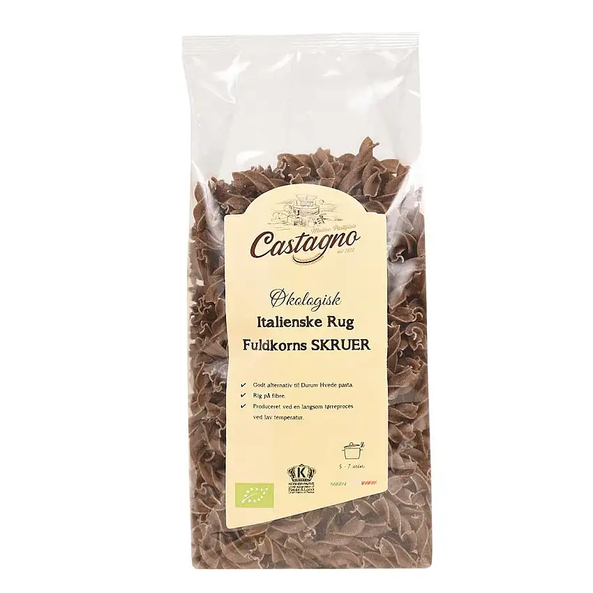 Castagno Fuldkorns Rugskruer Ø - 500 g.