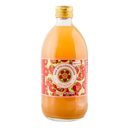 Æblecidereddike Raw Økologisk Med Moder | 500 ml