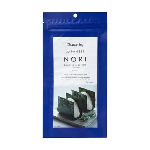 Clearspring Nori plader (rå) 10 plader - 25 g