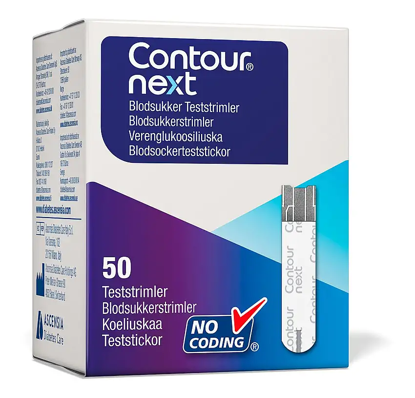Contour NEXT teststrimler - 50 stk.