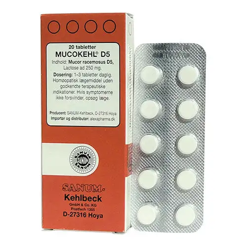 Mucokehl tabletter D5