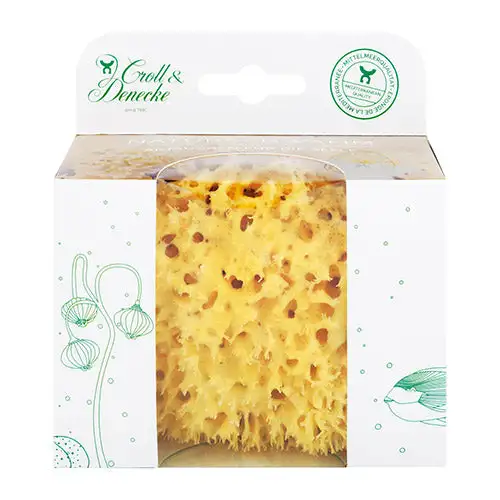 Natursvamp (11 cm) i æske