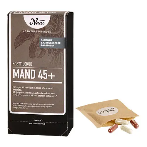 Mand 45+ Kurpakke | 30 br