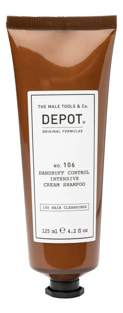 Depot 106 Dandruff Control Intensive Cream Shampoo - 125 ml.