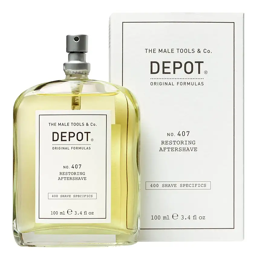 Depot 407 Restoring Aftershave - 100 ml.