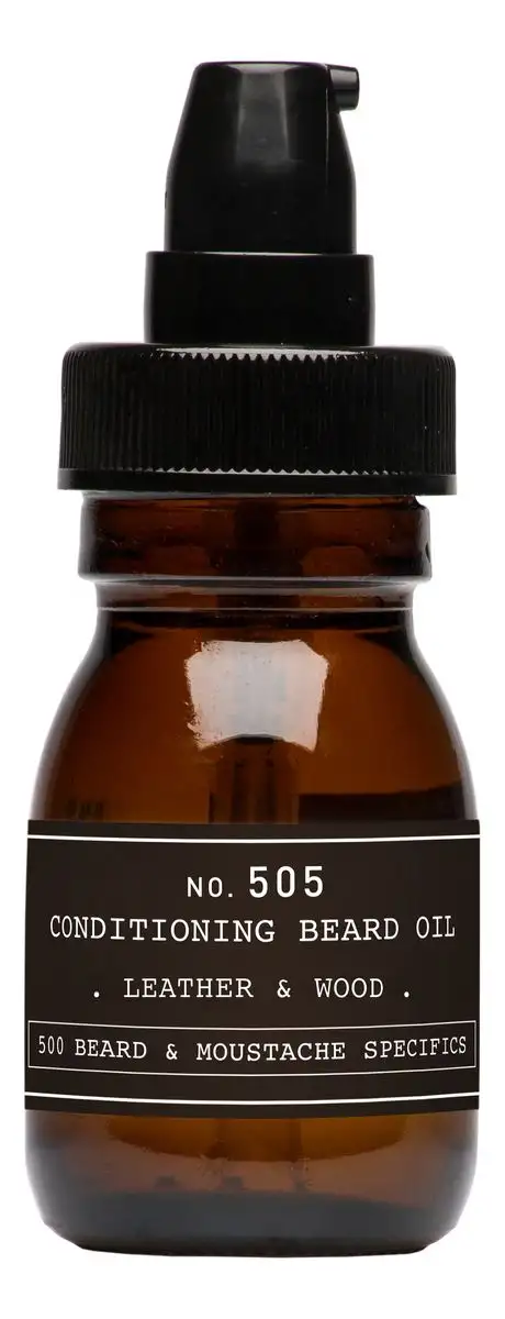Depot 505 Conditioning Beard Oil Leather & Wood - 30 ml.