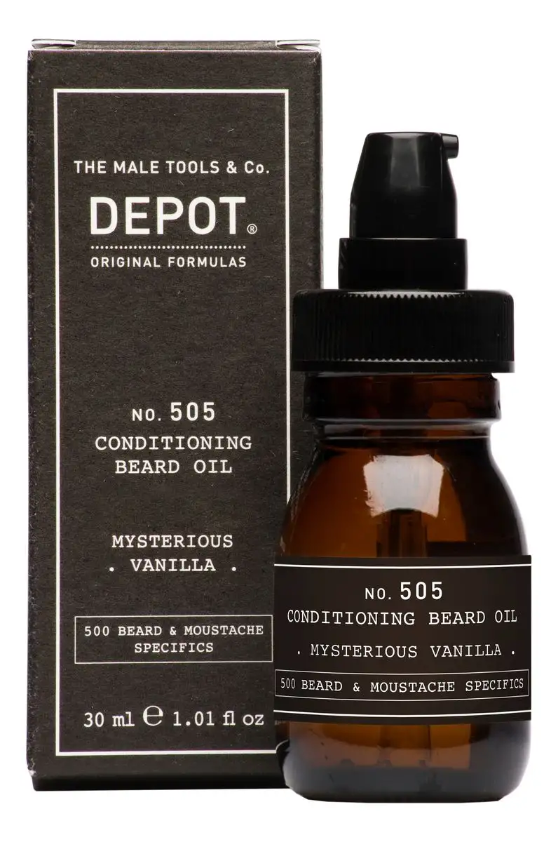 Depot 505 Conditioning Beard Oil Mysterious Vanilla - 30 ml.