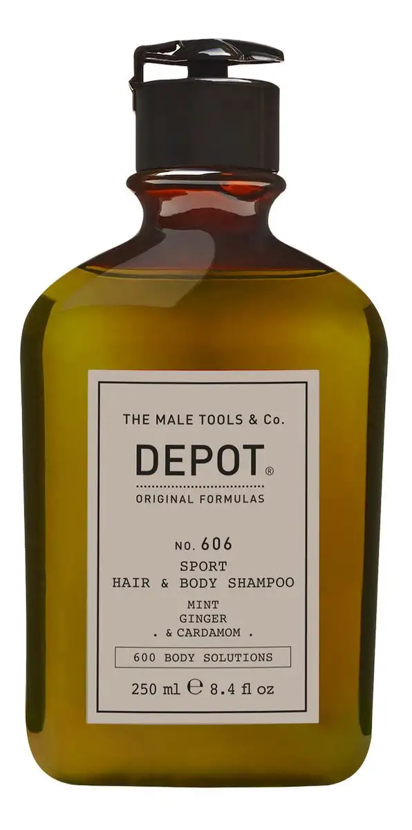 Depot 606 Sport Hair & Body Shampoo - 250 ml.
