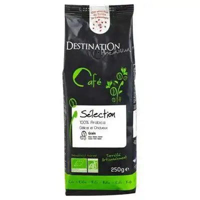 Destination Premium Kaffe Bønner 100% Arabica Ø - 250 g.