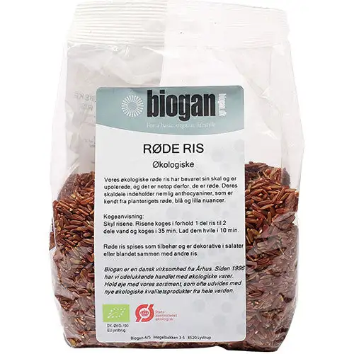 Økologiske Røde Ris | 500 gr