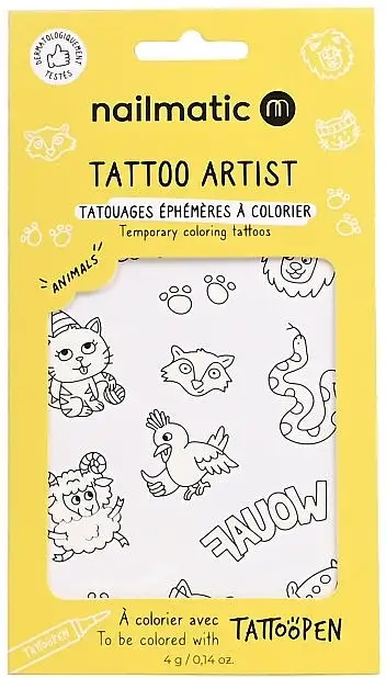 Nailmatic Tattopen Temporary Coloring Tattoos 47067556