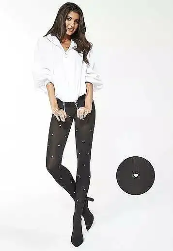 Dame strømpebukser "Penny" 40 Den, nero 47598337