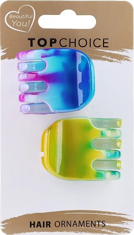 Hårspænder 24801, flerfarvet, 2 stk. 96979368