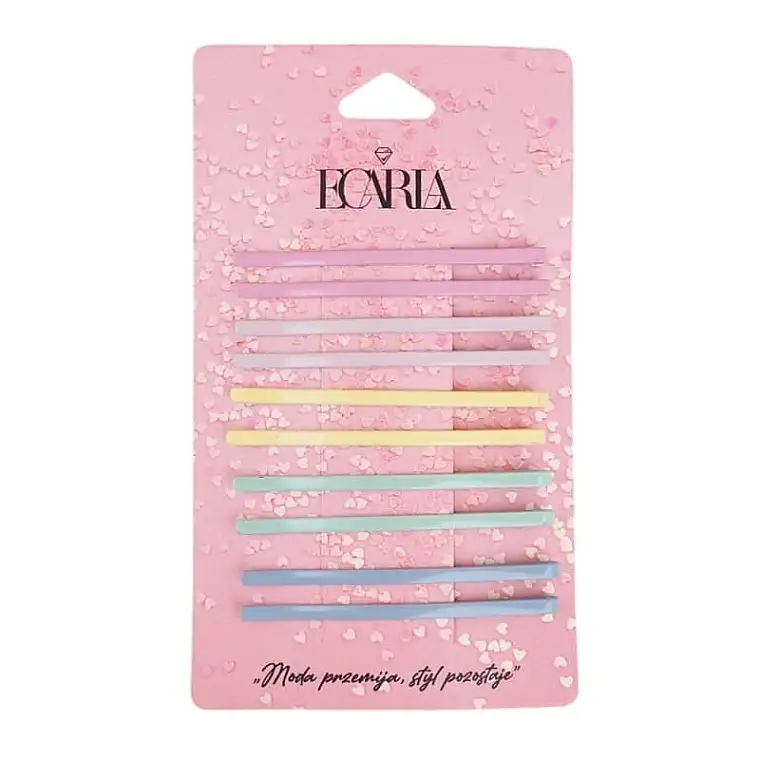 Hårspænde sæt, SP358, matte, 10 stk. 40634203