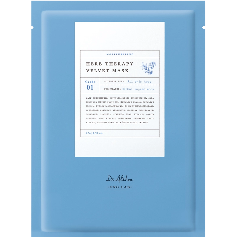 Dr. Althea Herb Therapy Velvet Mask 1 Piece