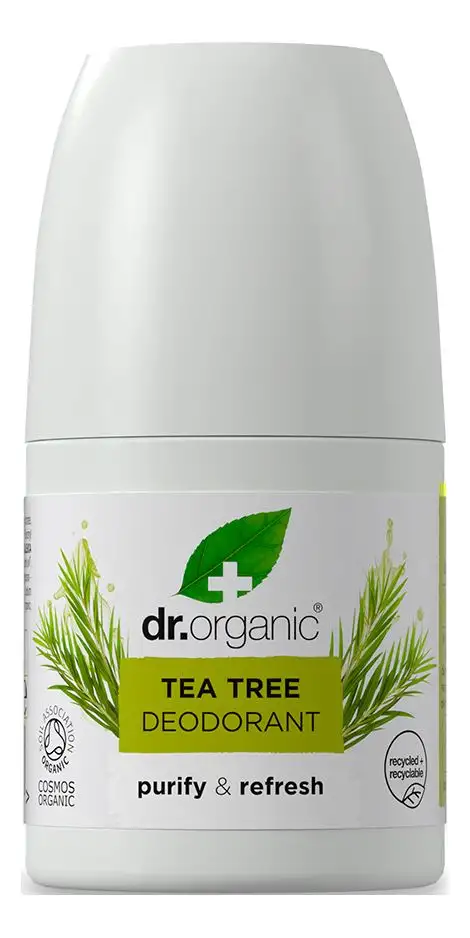 Dr. Organic Tea Tree Roll-On Deodorant - 50 ml