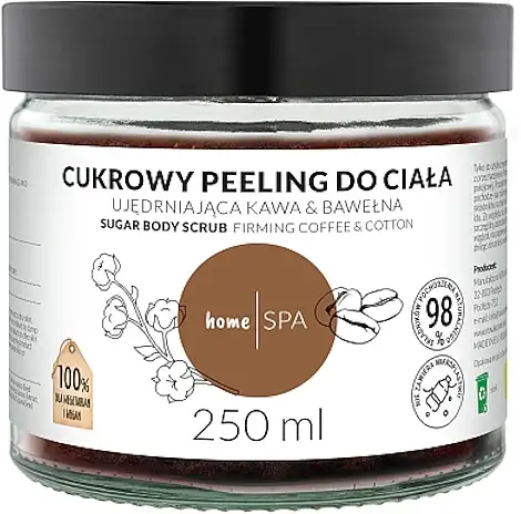 Sukkerpeeling til kroppen "Kaffe og bomuld" 75920801