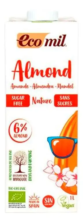 Ecomil Mandeldrik Nature Ø - 1 ltr