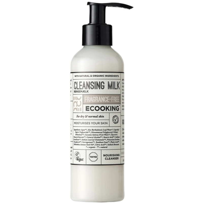 Ecooking Cleansing Milk Fragrance Free 200 ml