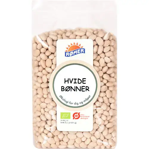 Bønner Hvide Økologisk | 500 gr