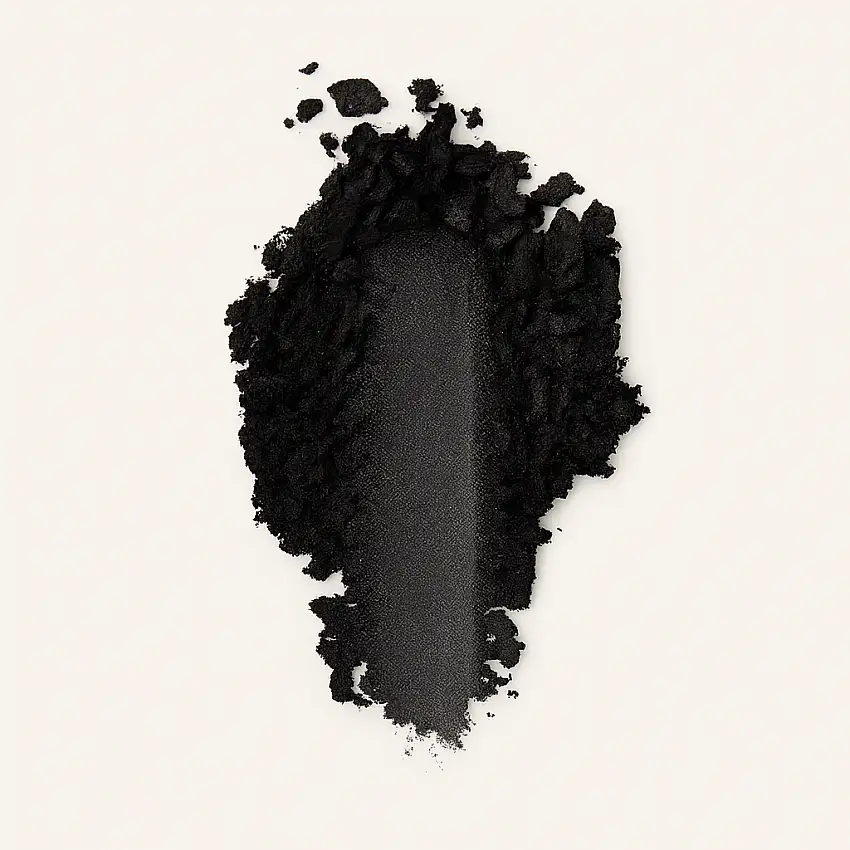 Saint Minerals -  Pressed Eyeshadow - højpigmenteret mat sort - 21